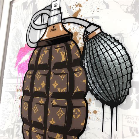 louis vuitton grenade t shirt|Men's Fashion T.